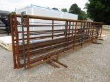 24FT HD SELF STANDING PANEL W/ 12FT SWING GATE