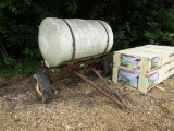 400 GALLON SPRAYER TANK AND FRAME