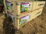 NEW 20FT X 30FT STEEL CARPORT W/ 10FT ENCLOSED SIDES