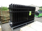 (22) NEW 7FT X 10FT WROUGHT IRON FENCE PANELS - ALL ONE PRICE