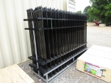 (22) NEW 7FT X 10FT WROUGHT IRON FENCE PANELS - ALL ONE PRICE