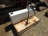 L-SHAPE FUEL TANK W/ PUMP