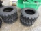 (4) NEW 12-16.5 SKID STEER TIRES - ALL ONE PRICE