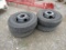 (4) 235/80R16 DUALLY TRAILER TIRES AND RIMS - ALL ONE PRICE