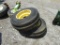 (2) 11L-15 TRACTOR TIRES AND RIMS - BOTH ONE PRICE