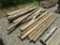 APPROX 23 WOODEN POST DIFF SIZES