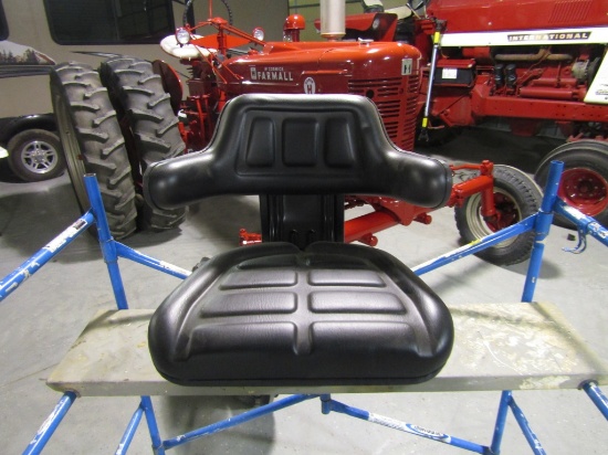 NEW BLACK UNIVERSAL TRACTOR SEAT
