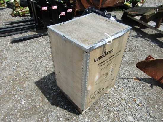 NEW DIESEL FUEL TRANSFER PUMP W/ 49FT HOSE REEL