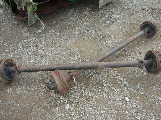 (2) 8 LUG AXLES - BOTH ONE PRICE