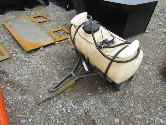 PULL TYPE LAWN SPRAYER