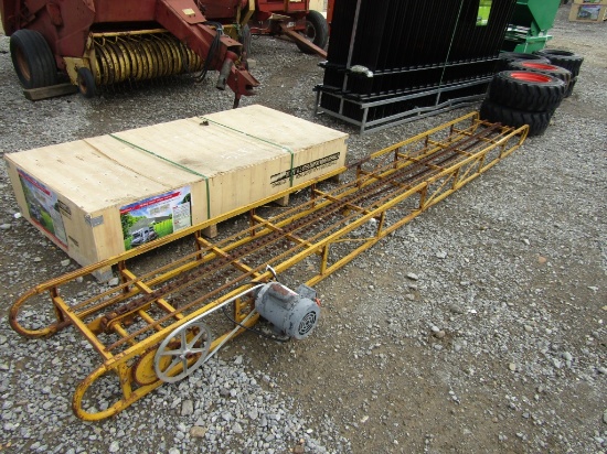 16FT SNOWCO HAY ELEVATOR W/ MOTOR