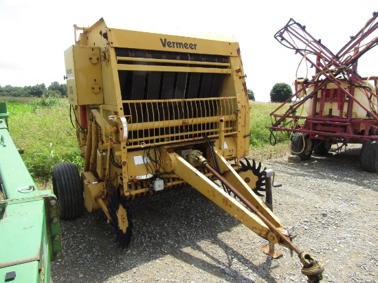 505 SUPER I VERMEER HAY ROLLER W/ TIE BOX