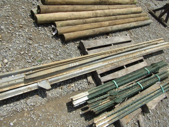 METAL BRACING FOR FENCE POST - ALL ONE PRICE