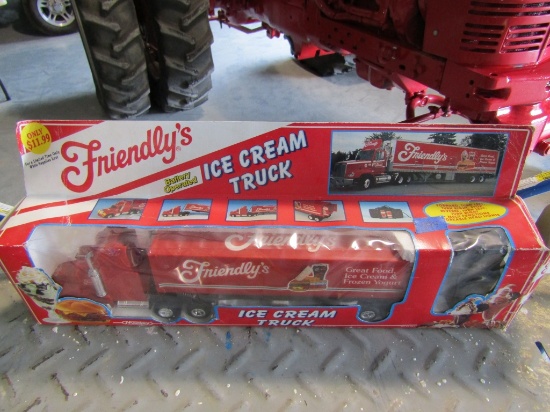 FRIENDLY'S ICE CREAM TOY SEMI TRUCK