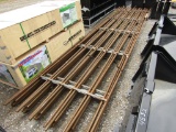 (10) 20FT 6- BAR CONTINOUS FENCE PANELS - 10X TIMES THE PRICE