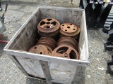 PALLET OF CULTIPACKER WHEELS