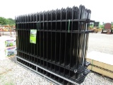 (22) NEW 7FT X 10FT WROUGHT IRON FENC PANELS - ALL ONE PRICE