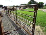NEW 24FT HEAVY DUTY SELF STANDING PANELS W/12FT SWING GATE