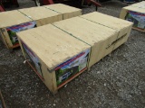 NEW 20FT X 30FT STEEL CARPORT W/ 10FT ENCLOSED SIDES