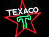 LED TEXACO SIGN