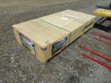 NEW 20FT X 20FT STEEL CARPORT W/ 10FT OPEN SIDES