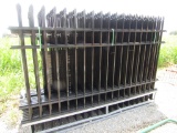 (22) NEW 7FT X 10FT WROUGHT IRON FENC PANELS - ALL ONE PRICE