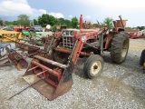 584 INTERNATIONAL TRACTOR W/ LOADER - NONRUNNING
