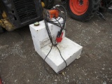 L-SHAPED FUEL TANK W/ PUMP