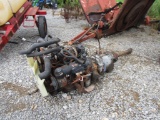 BIG BLOCK CHEVY MOTOR W/MANUAL TRANSMISSION