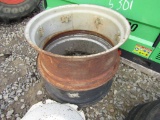 PAIR OF 28'' TRACTOR RIMS - BOTH ONE PRICE
