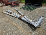 (6) METAL SHOP POST 13FT LONG HEAVY DUTY - ALL ONE PRICE