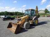 575E NEW HOLLAND BACKHOE W/ CAB