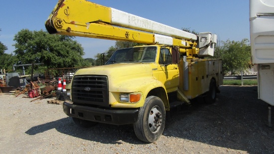 1997 FORD BUCKET TRUCK W/ TITLE