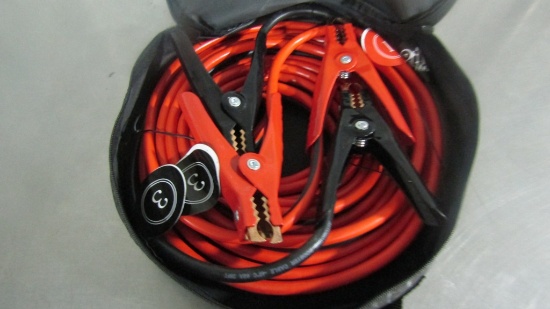 NEW 25FT 4 GAUGE JUMPER CABLES