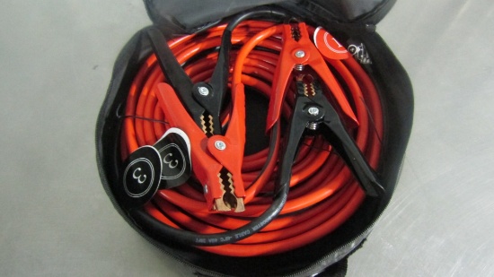 NEW 25FT 4 GAUGE JUMPER CABLES