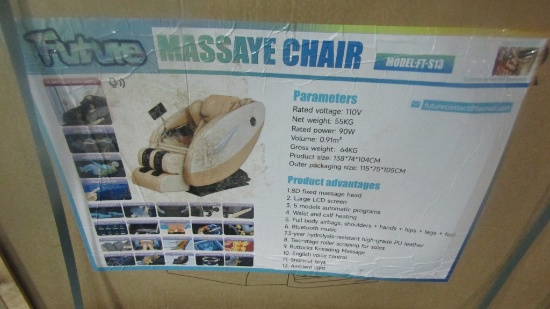 Unused Future Massage Chair