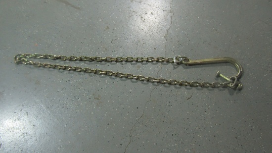 NEW J-HOOK W/ 8FT CHAIN