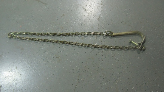 NEW J-HOOK W/ 8FT CHAIN