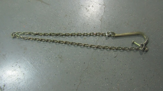NEW J-HOOK W/ 8FT CHAIN