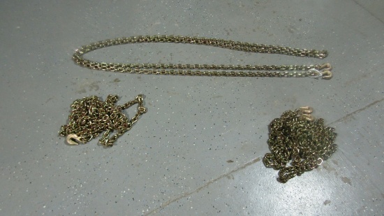 (3) NEW 20FT 5/16'' GRADE 80 CHAINS - 3X TIMES THE PRICE