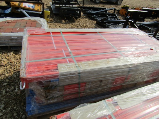 NEW FUTURE 40FT 6 SECTION METAL STORAGE RACKING