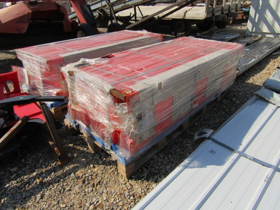 NEW FUTURE 40FT 6 SECTION METAL STORAGE RACKING