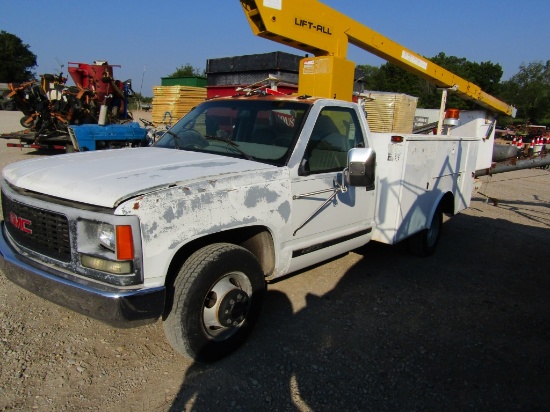 1995 GMC 3500 BUCKET TRUCK W/ TITLE