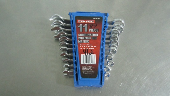 New 11pc Combination Wrench Set