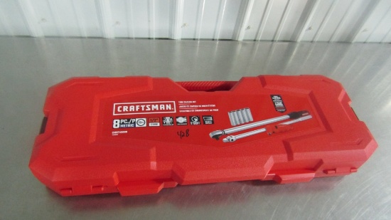 NEW 8PC CRAFTSMAN 1/2'' TIRE CHANGING SET
