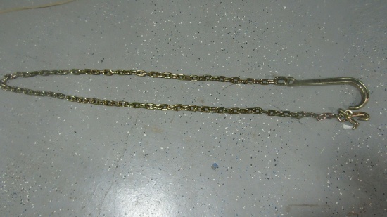 NEW J-HOOK W/ 10FT CHAIN