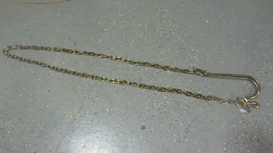 NEW J-HOOK W/ 10FT CHAIN