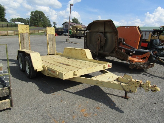 12FT BUMPERHITCH TRAILER - NO TITLE