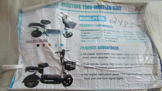 2 Wheeled Electric Bike