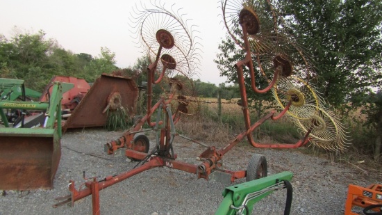 10 WHEEL WALTON V-RAKE